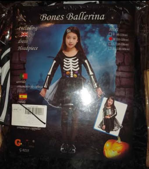 — bones ballerina age M 110cm-120cm. new