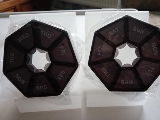  — 2 brand new PILL BOXES