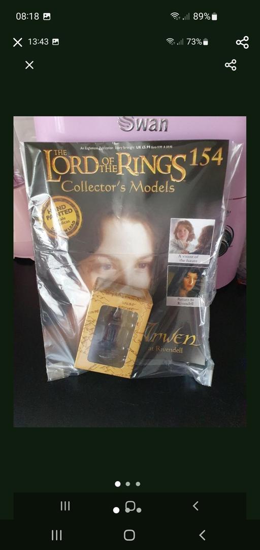  — lord of the rings collectors model issue 154