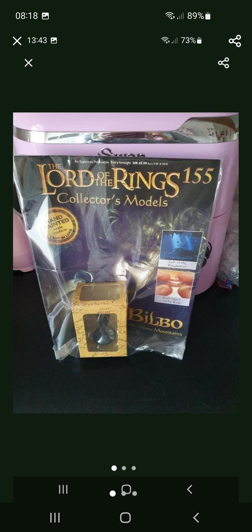  — lord of the rings collectors model issue 155