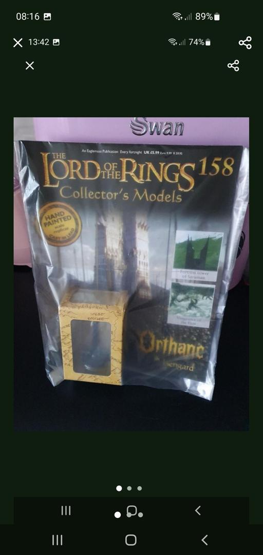  — lord of the rings collectors model issue 158