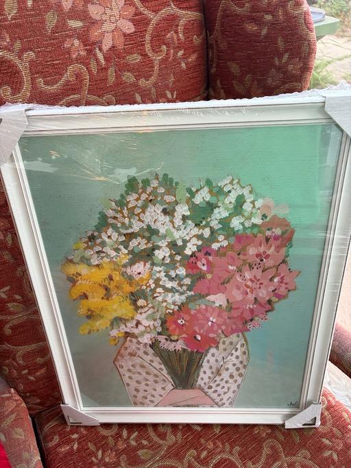  — New oil painting on board of still life