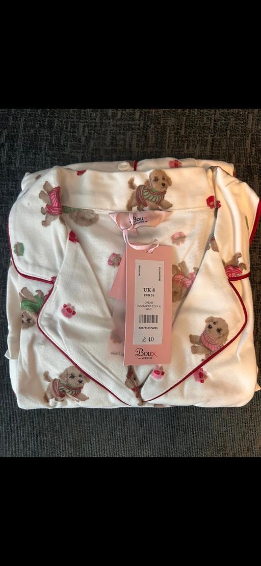  — Boux Avenue Ladies cockapoo pyjamas size 8