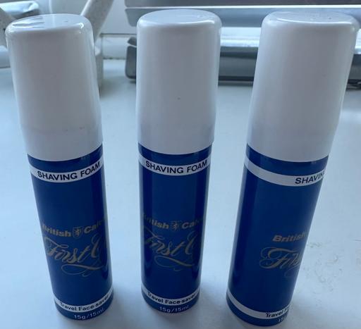  — Travel shaving cream
