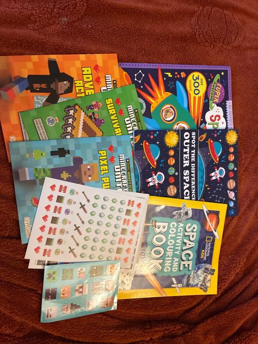  — Boys activity books