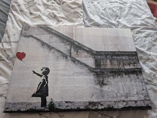  — banksy canvas