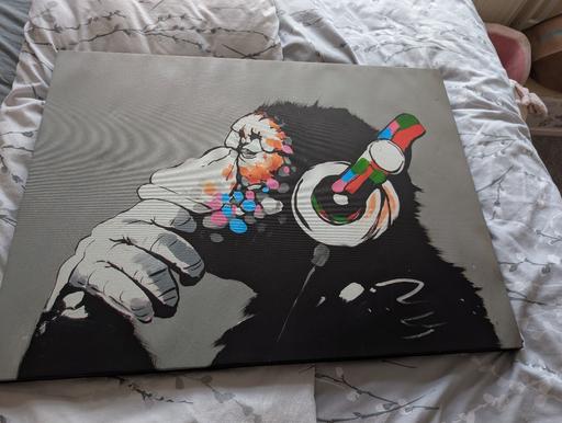  — banksy canvas