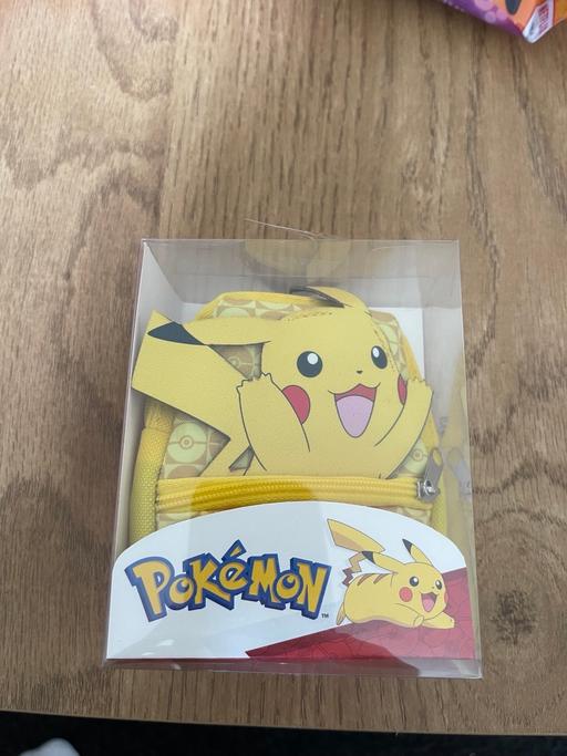  — Pokemon zip coin bag
