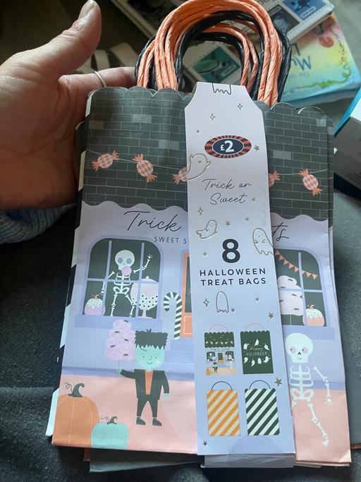  — 8 trick or treat bags 2£