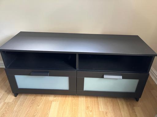  — Black Ikea sideboard