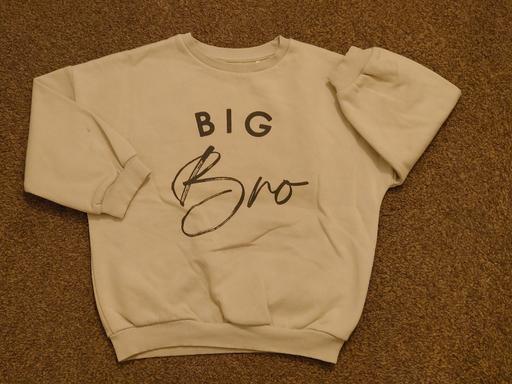  — Oversized 'Big Bro' Jumper - 4-5y