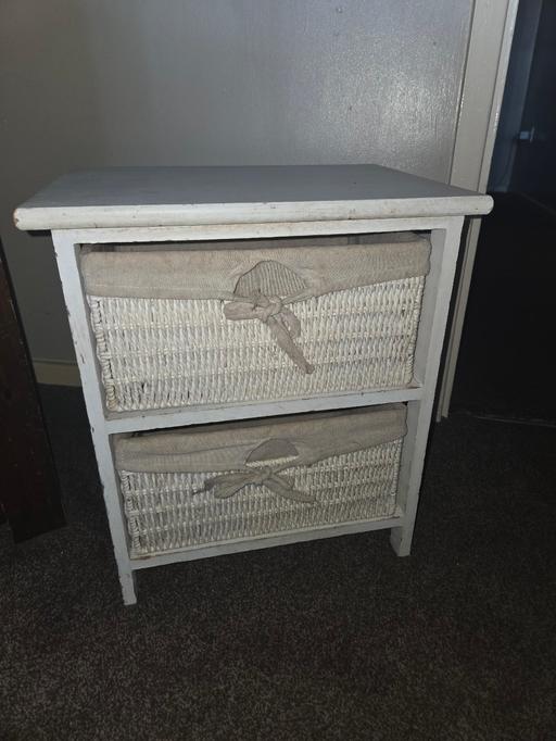  — small white drawer