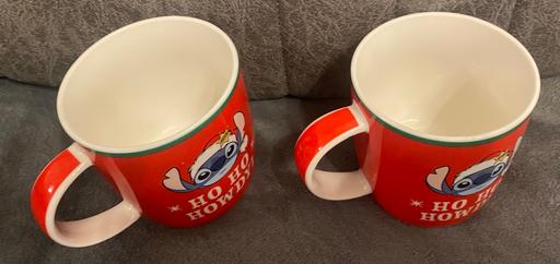  — Stitch Christmas mugs