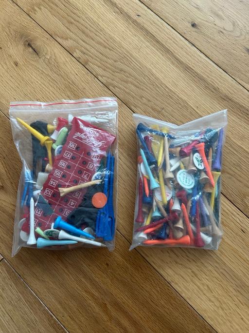  — 2 x Bags of Golf Tees and Markers