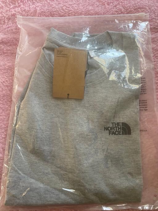  — North Face Grey T Shirt Brand New with Tags