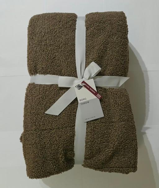  — New Borg Throw Ultra Warm & Cosy Brown