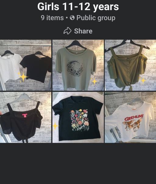  — girls 11-12 years top bundle