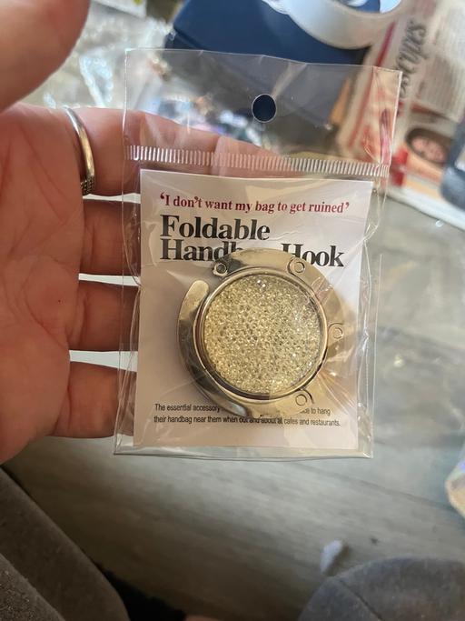  — Table hooks for handbags 2£ each
