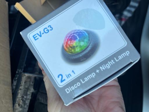  — New night light disco light