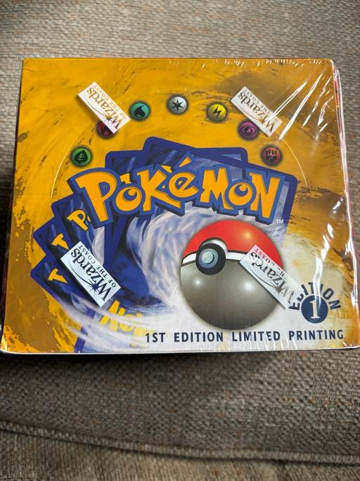  — Full box of Proxy Pokémon cards, 1999 first