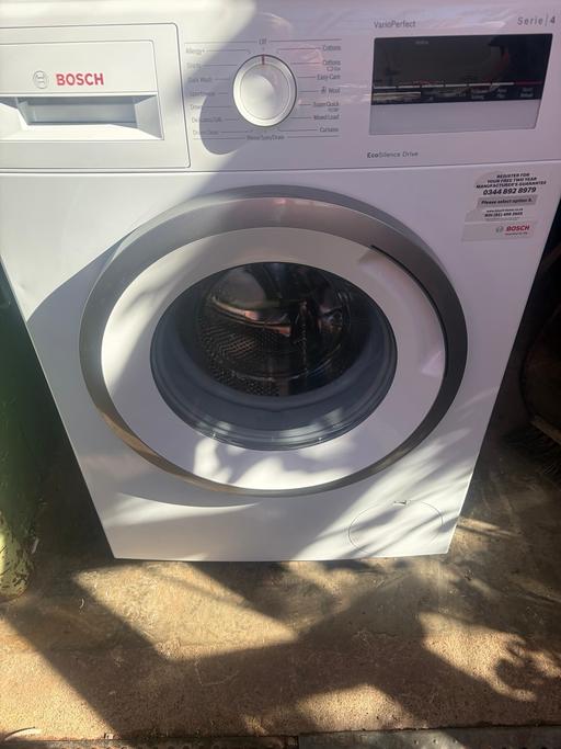  — Bosch washing machine