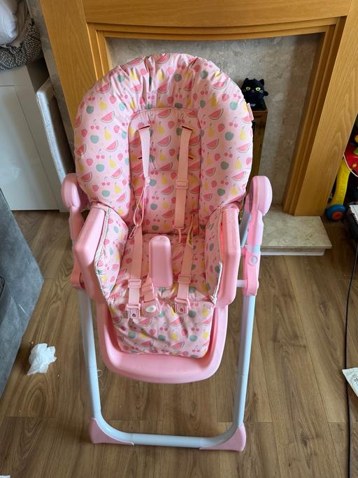  — Pink High Chair