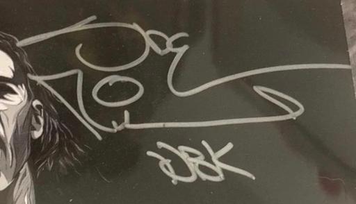  — WWE Shawn Michaels (HBK) hand-signed print