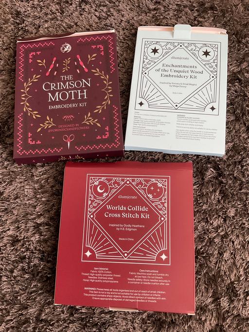  — Embroidery kits