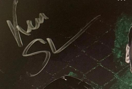  — WWE/UFC Ken Shamrock hand-signed print