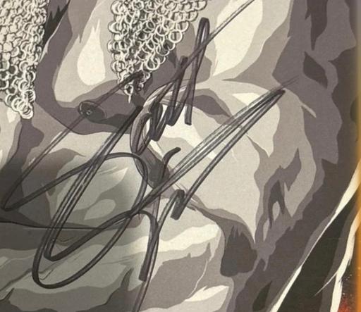  — WWE Scott Steiner hand signed print