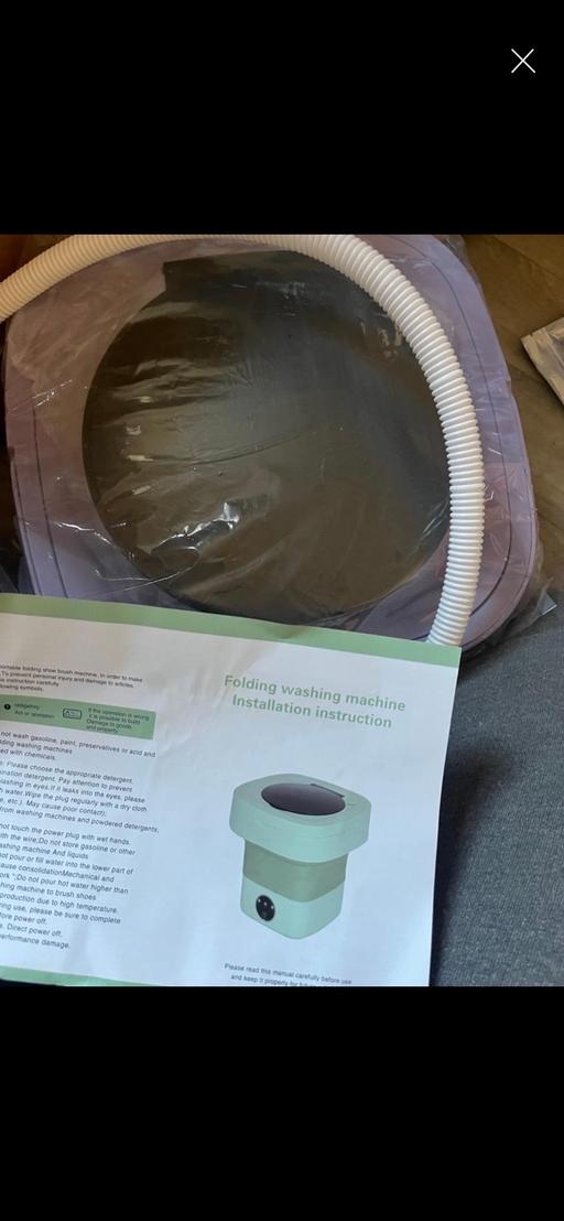  — New portable washing machine