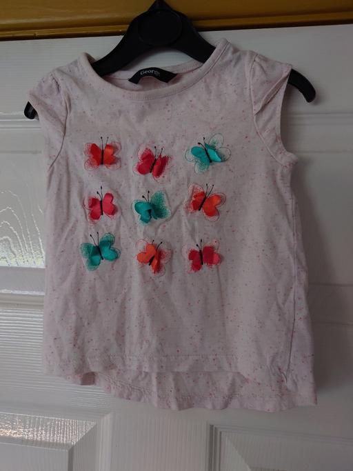  — Girls butterfly top size 1-1½ years