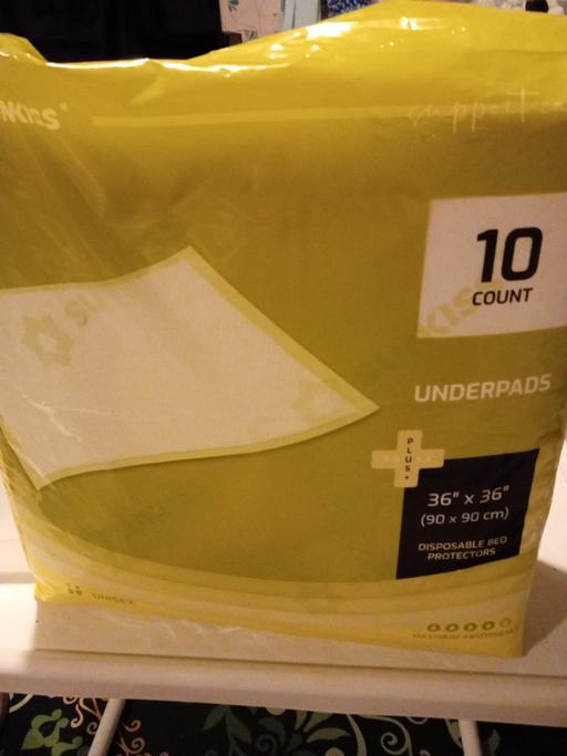 — brand new pack of 10 UNDERPADS