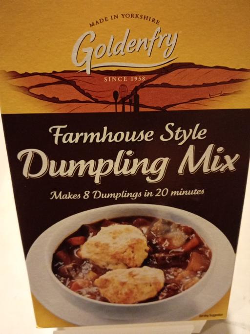  — brand new box of Dumpling mix