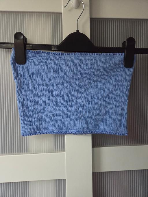  — Age 12 NEW LOOK blue crop top