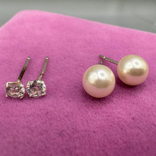  — Sterling Silver Earrings x 2