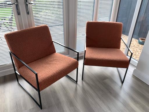  — 2 accent chairs