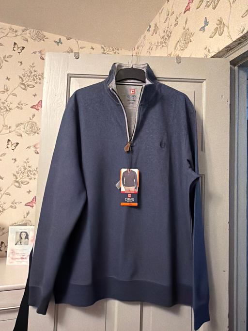  — Men’s Chaps 1/4 zip jumper