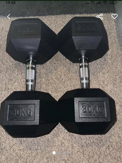  — Metis dumbbell x 2 brand new 30kg