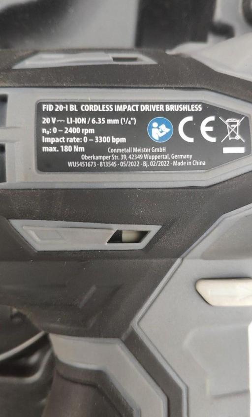  — New Ferrex pro brushless impacter