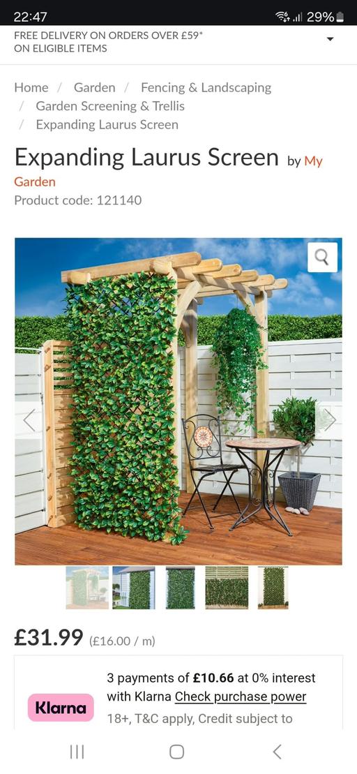  — Expanding Laurus Screen
