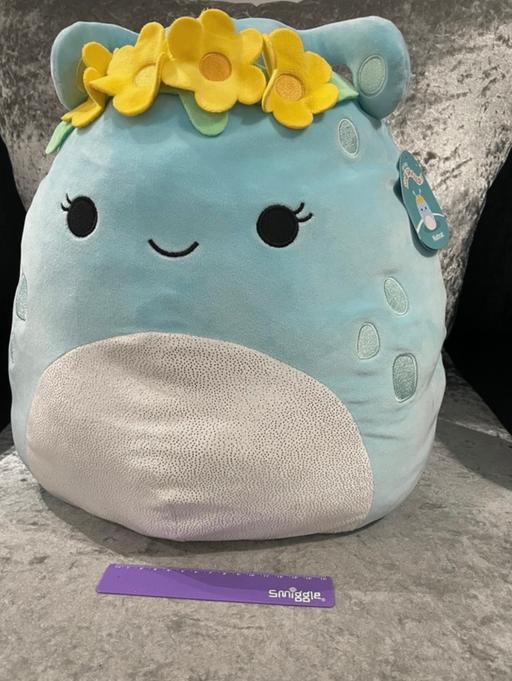  — Squishmallow Natnat the blue Alien 40cm