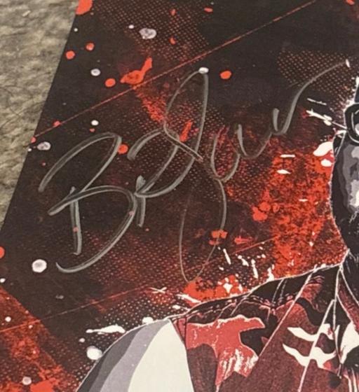  — WWE Bubba Ray Dudley hand signs print