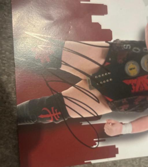  — WWE/NXt mason rook (will Kroos) hand signed