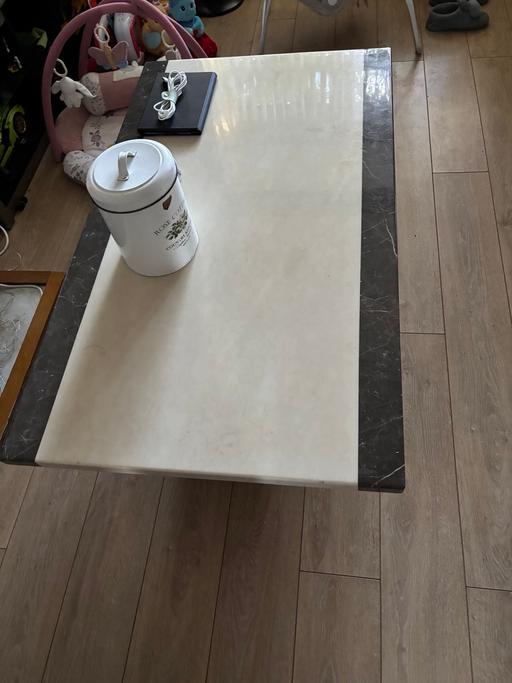  — Solid marble coffee table
