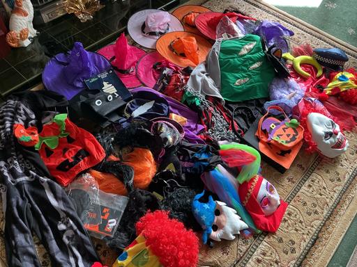  — Halloween party items / carboot lot