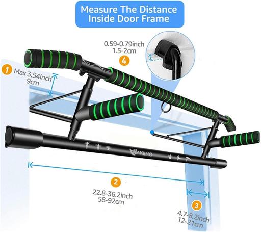  — HAKENO Pull Up Bar Door Frame Fitness