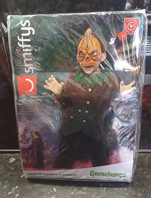  — jack o lantern Costume age M 7-9 new