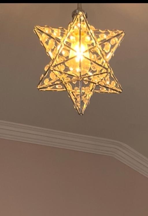  — Star Pendant Light Fitting