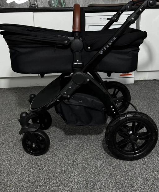  — Ickle Bubba Pram / Pushchair – Black & Brown